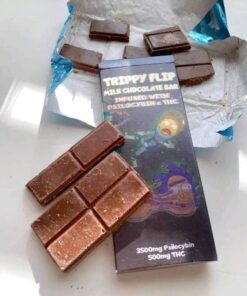 Buy Trippy flip milk chocolate bar online Trippy flip milk chocolate bar Produced using extremely high-grade psilocybin concentrate, marijuana, and premium milk chocolate.