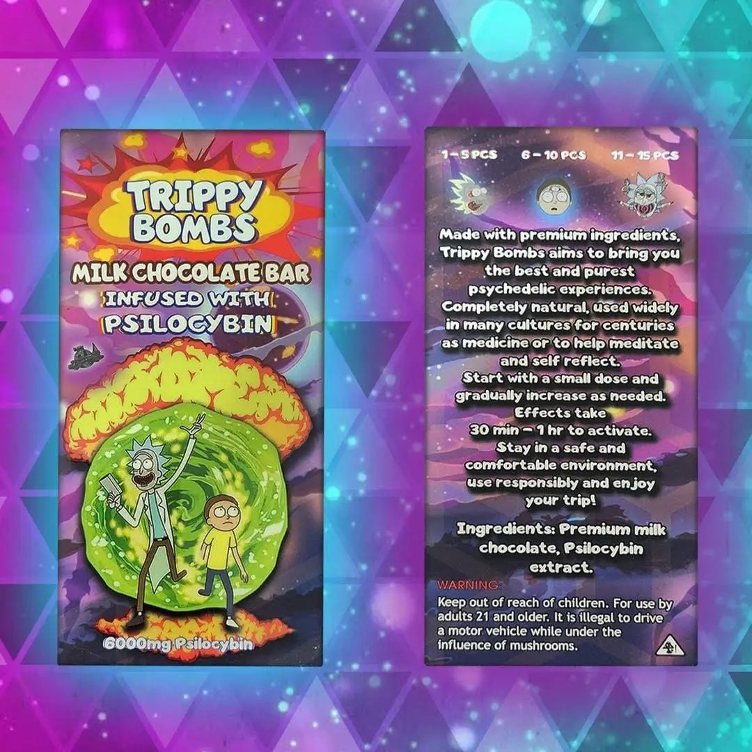 Buy Trippy Bombs Chocolate Bar