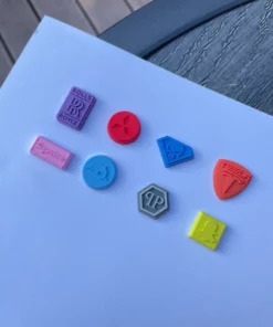 Buy Ecstasy MDMA jibbitz 8 Pack Online